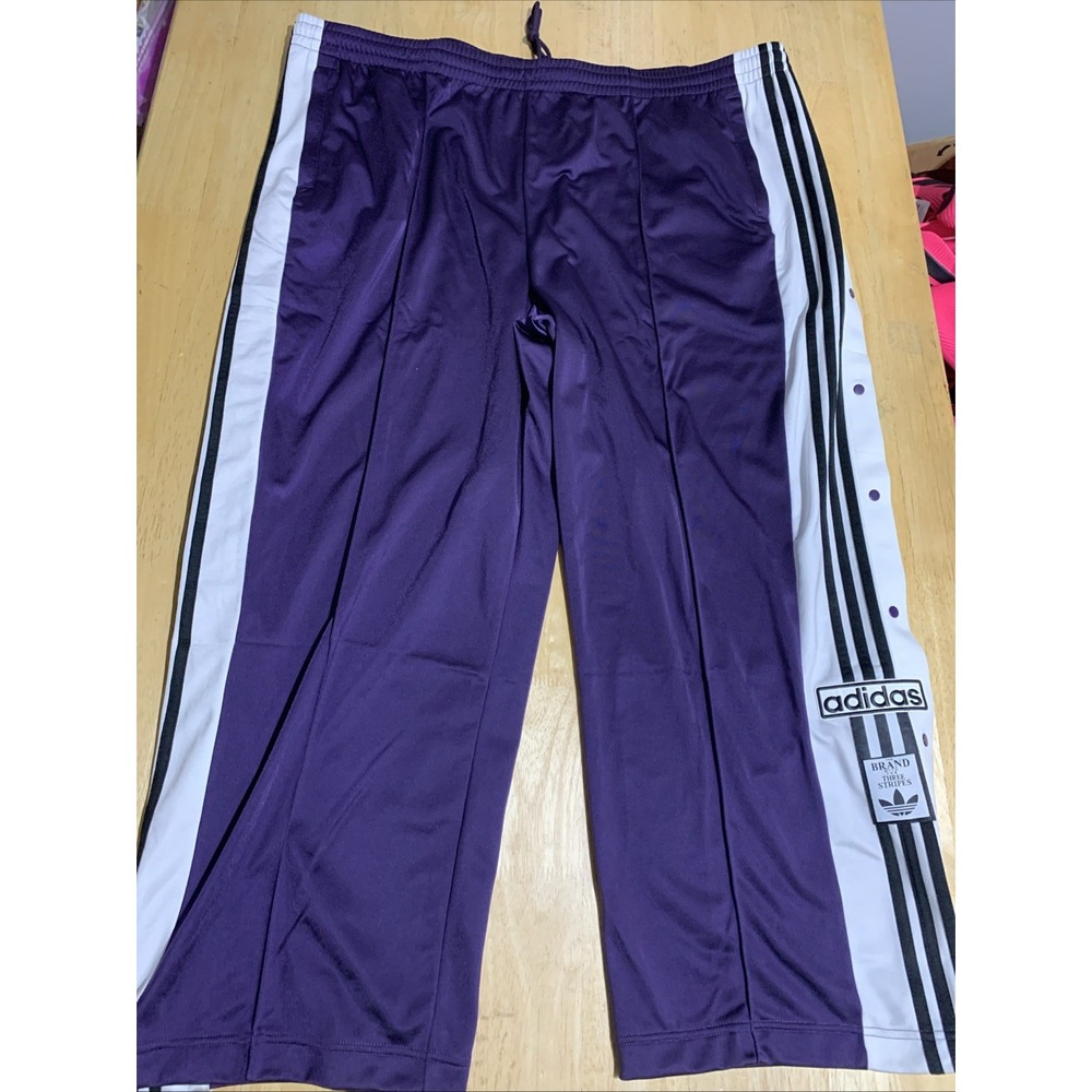 adidas Originals Women's 4X Adibreak Snap Track Pants KB2815 Purple